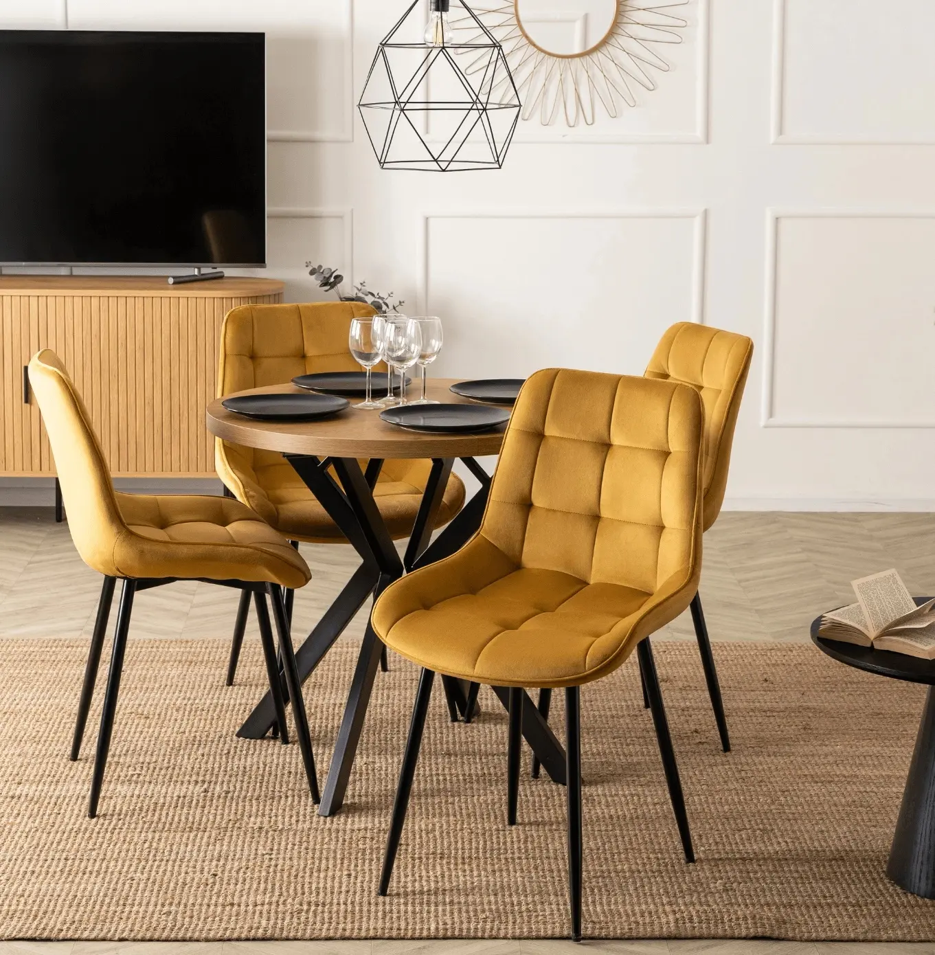 Scaun Mebel Elite Chris (Mustard) - 7