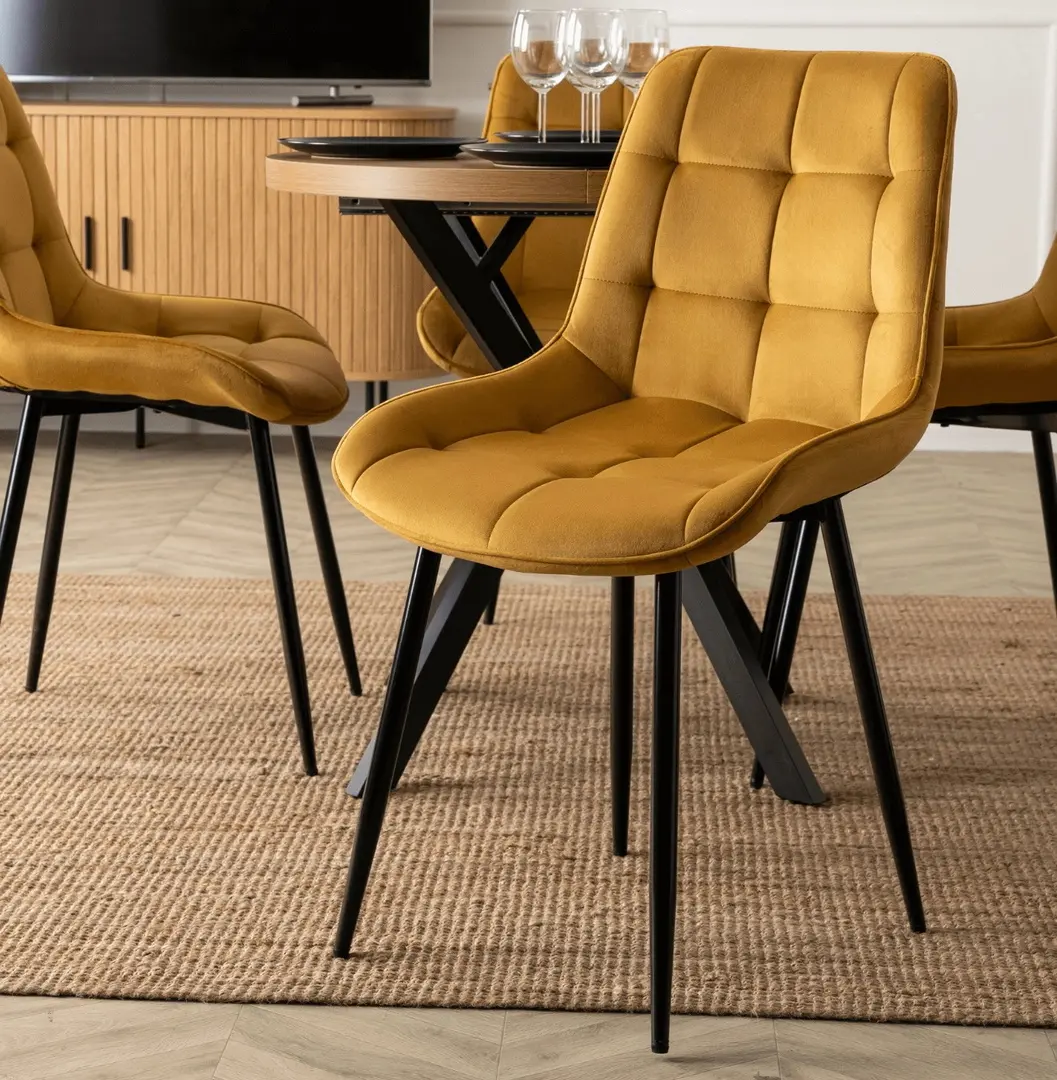 Scaun Mebel Elite Chris (Mustard)