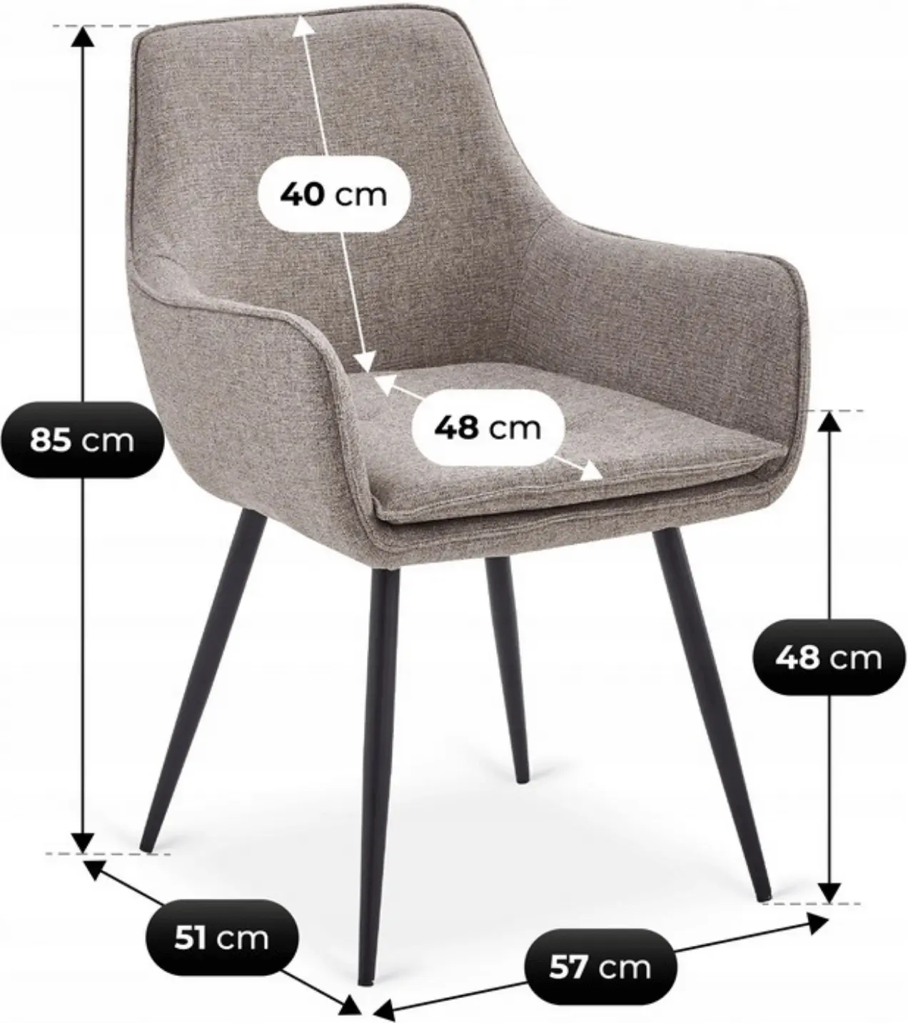 Стул Mebel Elite Edrick (Brown) - 6