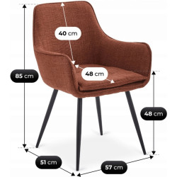 Стул Mebel Elite Edrick (Rude) Thumb