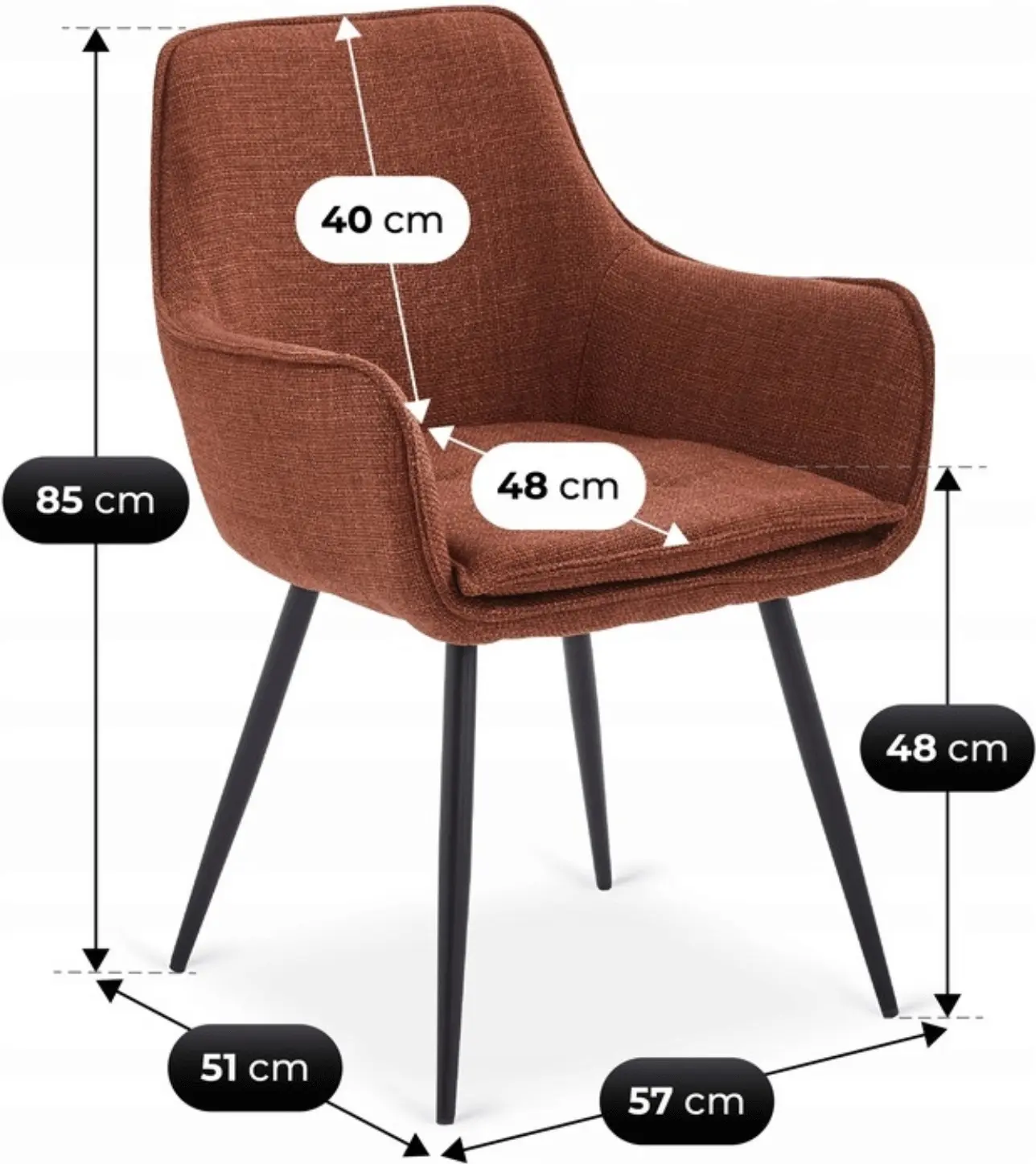 Стул Mebel Elite Edrick (Rude) - 6