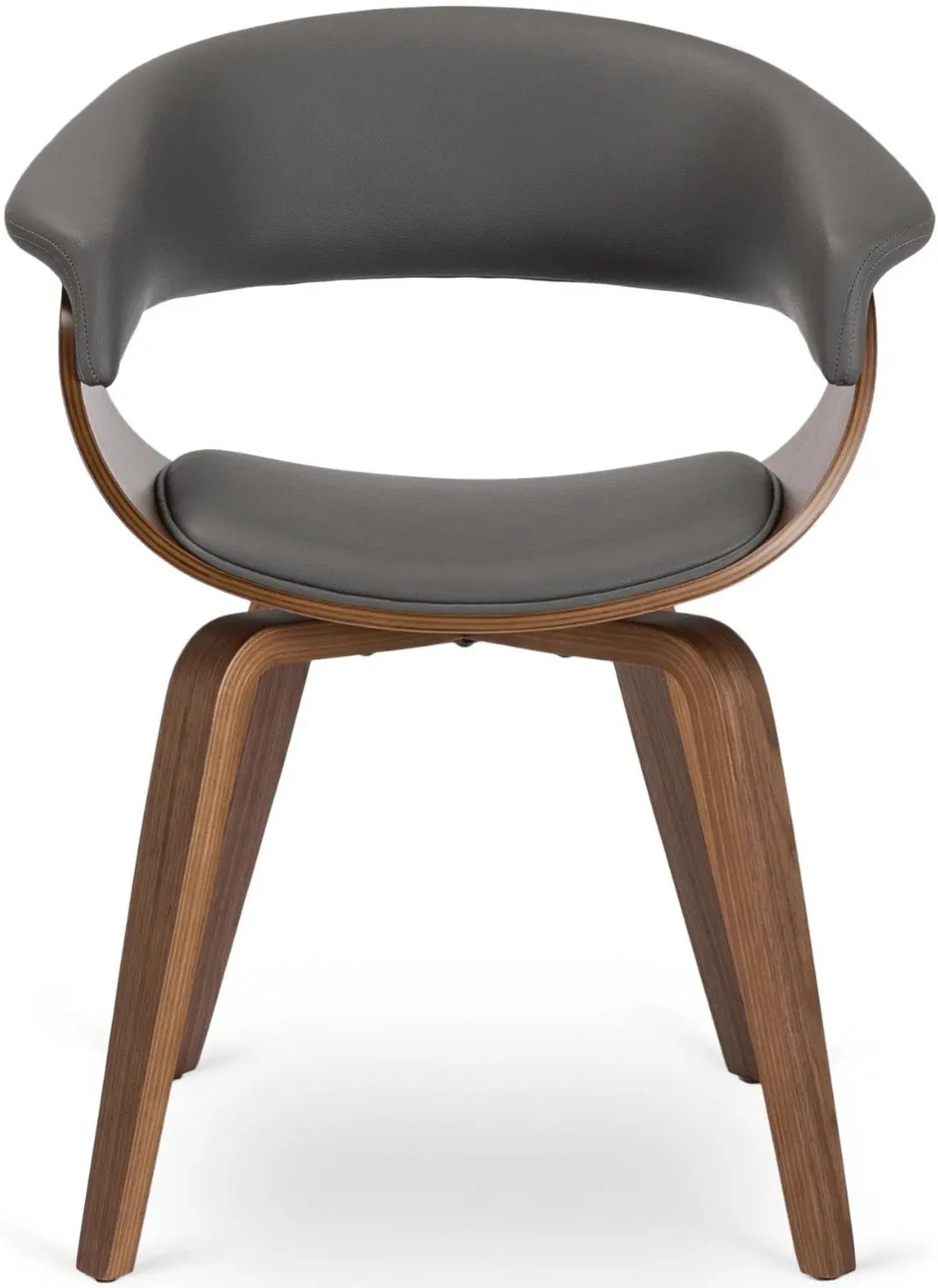 Scaun Mebel Elite Gary Eko (Grey/Walnut) - 4