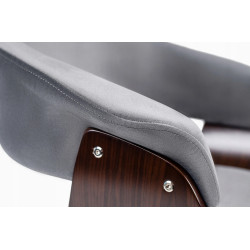 Scaun Mebel Elite Gary (Grey/Walnut) Thumb