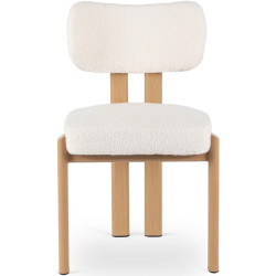 Стул Mebel Elite Grenada Boucle (Oak/Cream) Thumb