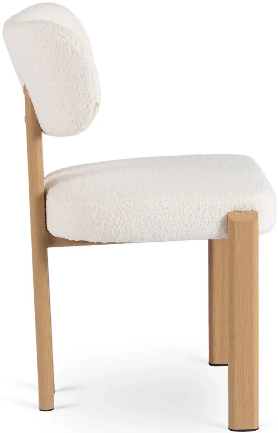 Стул Mebel Elite Grenada Boucle (Oak/Cream) - 3
