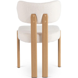 Стул Mebel Elite Grenada Boucle (Oak/Cream) Thumb