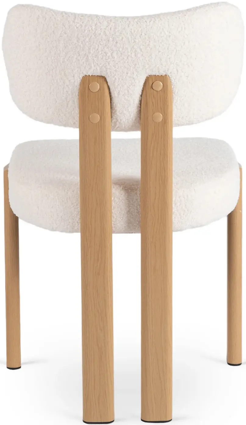 Стул Mebel Elite Grenada Boucle (Oak/Cream) - 4
