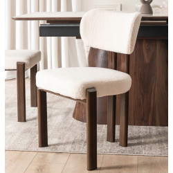 Scaun Mebel Elite Grenada (Walnut/Cream) Thumb