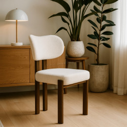 Scaun Mebel Elite Grenada (Walnut/Cream)