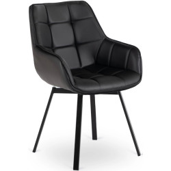 Стул Mebel Elite Luna ECO (Black) Thumb