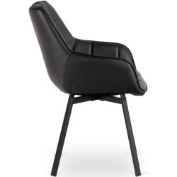 Стул Mebel Elite Luna ECO (Black) Thumb