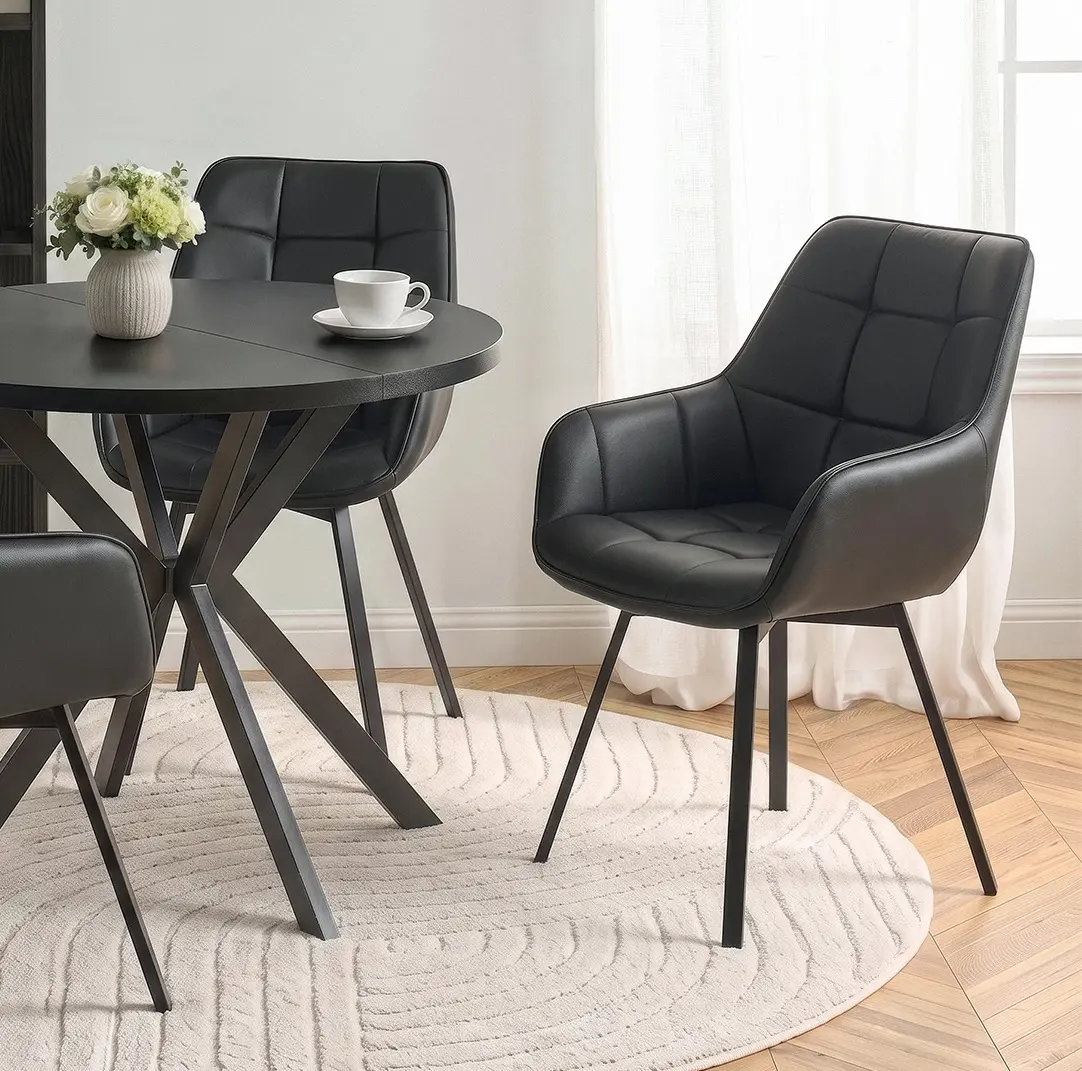 Стул Mebel Elite Luna ECO (Black)