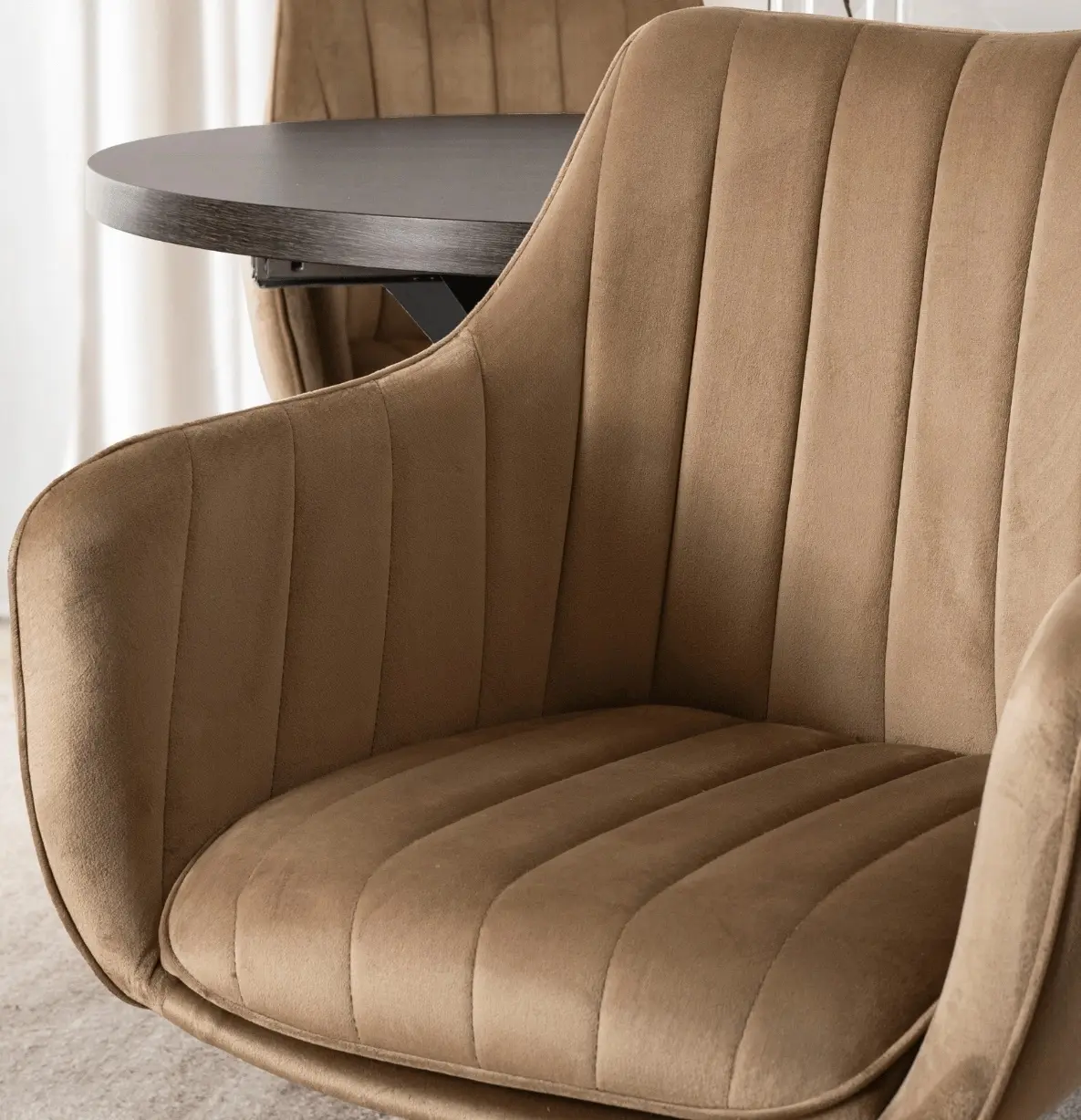 Scaun Mebel Elite Mumbai 2 (Beige) - 6