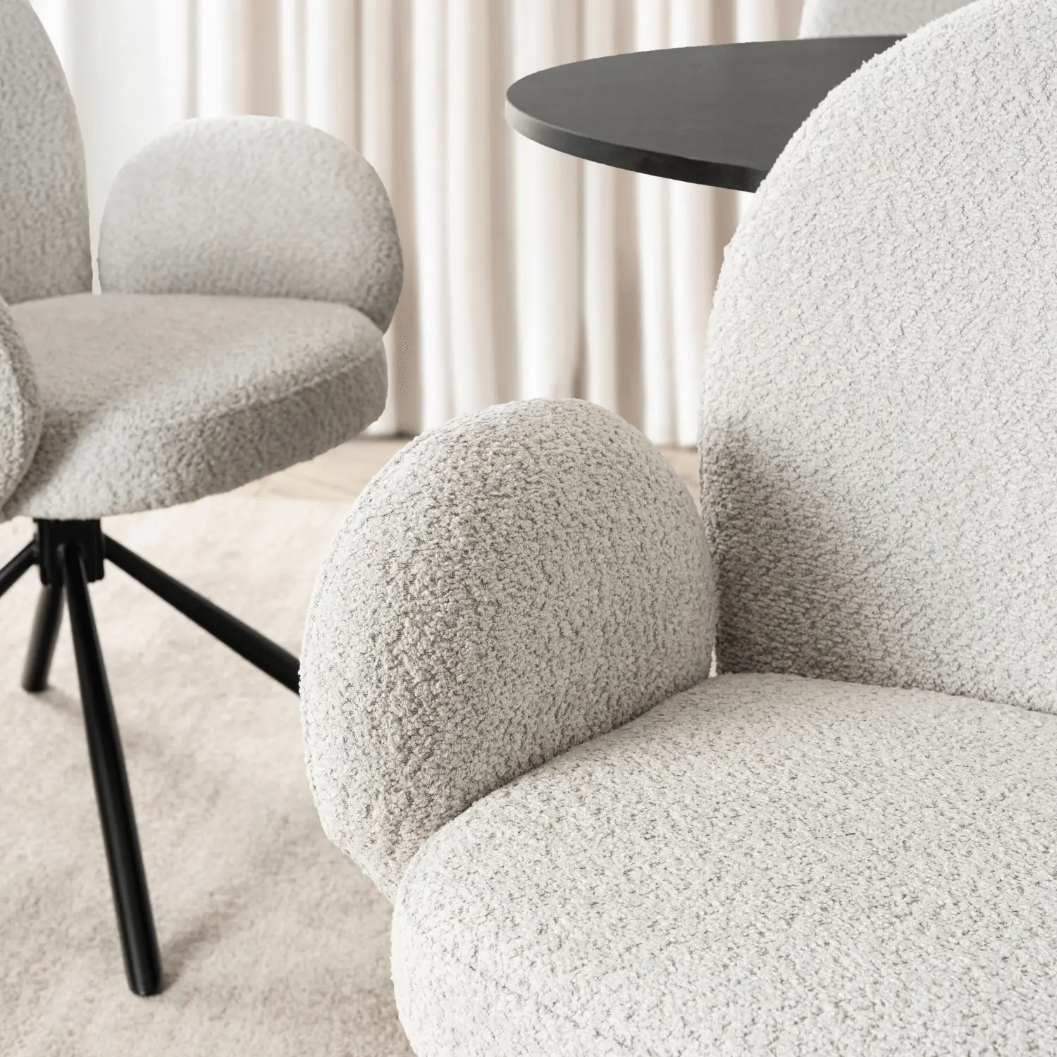 Стул Mebel Elite Musso (Light Grey) - 2