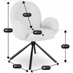 Стул Mebel Elite Musso (Light Grey) Thumb