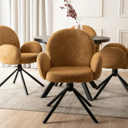 Scaun Mebel Elite Musso (Mustard) Thumb