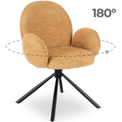 Scaun Mebel Elite Musso (Mustard) Thumb