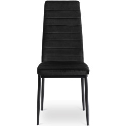 Scaun Mebel Elite Naris Velour (Black) Thumb