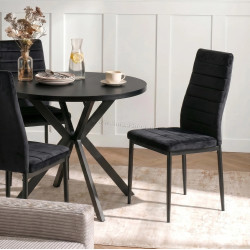 Scaun Mebel Elite Naris Velour (Black)