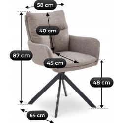 Стул Mebel Elite Paul (Light Brown) Thumb