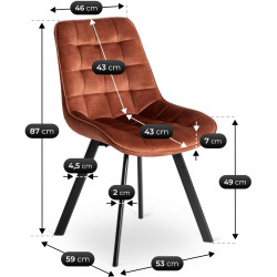 Scaun Mebel Elite Rick (Rude) Thumb