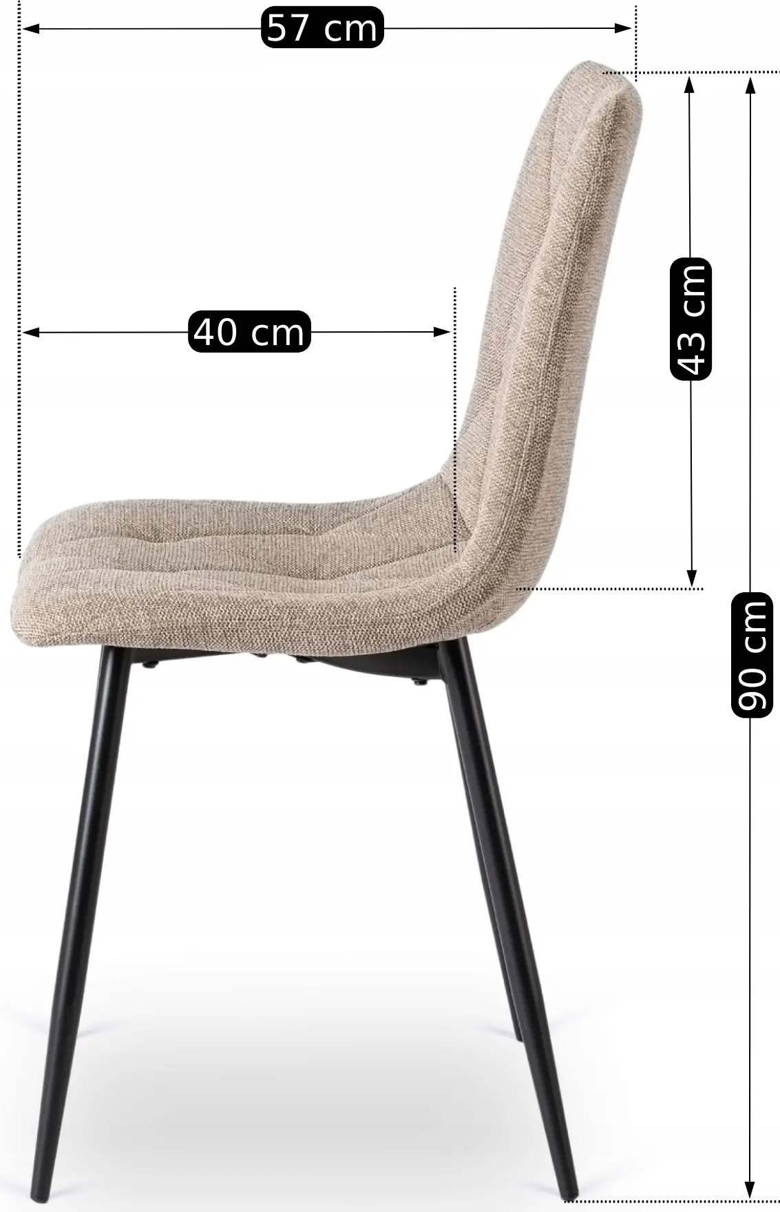 Стул Mebel Elite Robin 2 (Beige) - 5