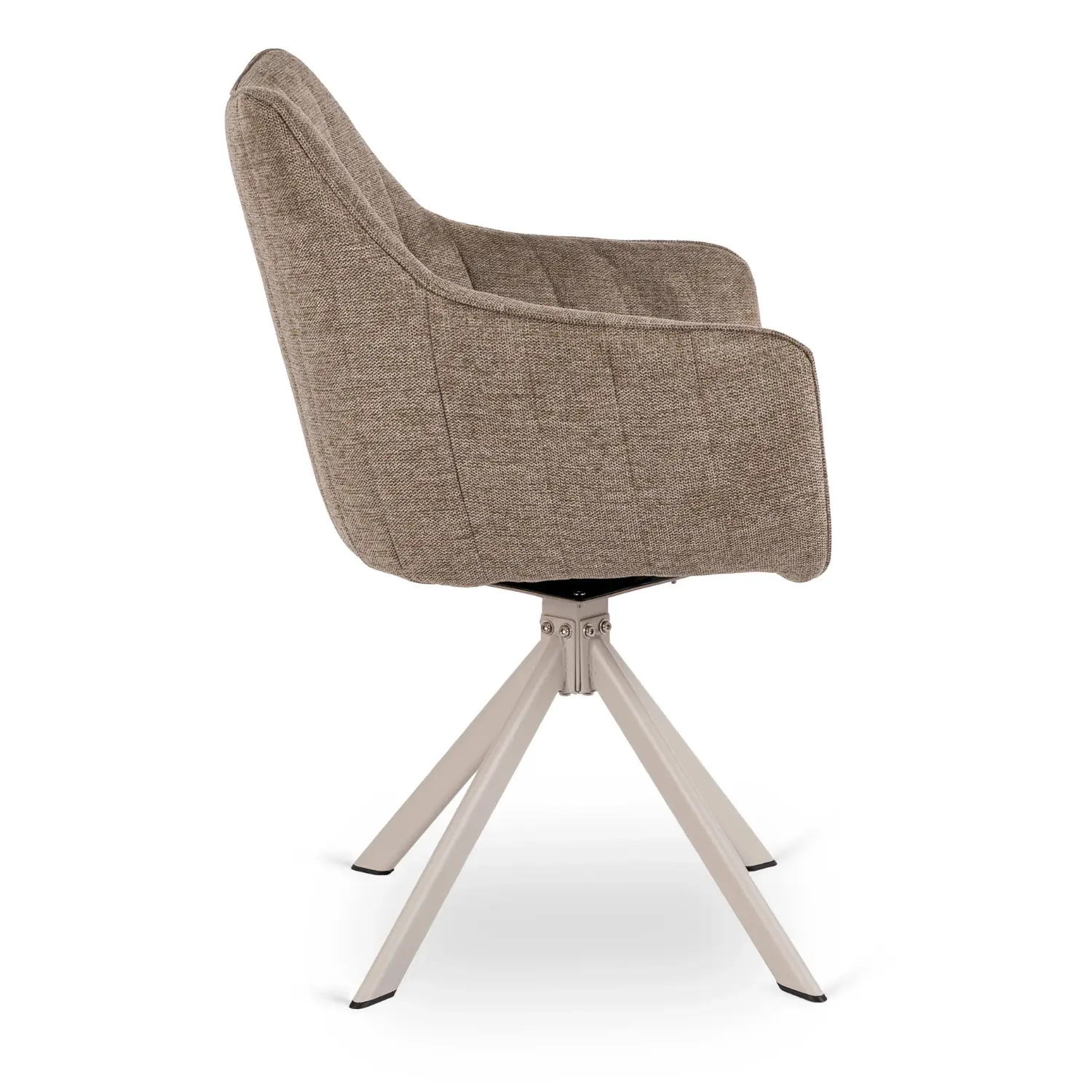 Стул поворотный Mebel Elite Aspen 2 (Beige/Cashmere) - 12