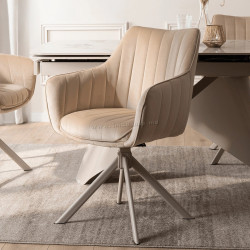 Стул поворотный Mebel Elite Aspen (Cream/Cashmere)