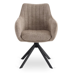 Стул поворотный Mebel Elite Baja (Brown/Black) Thumb