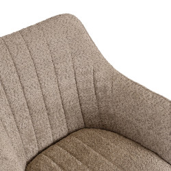 Стул поворотный Mebel Elite Baja (Brown/Black) Thumb