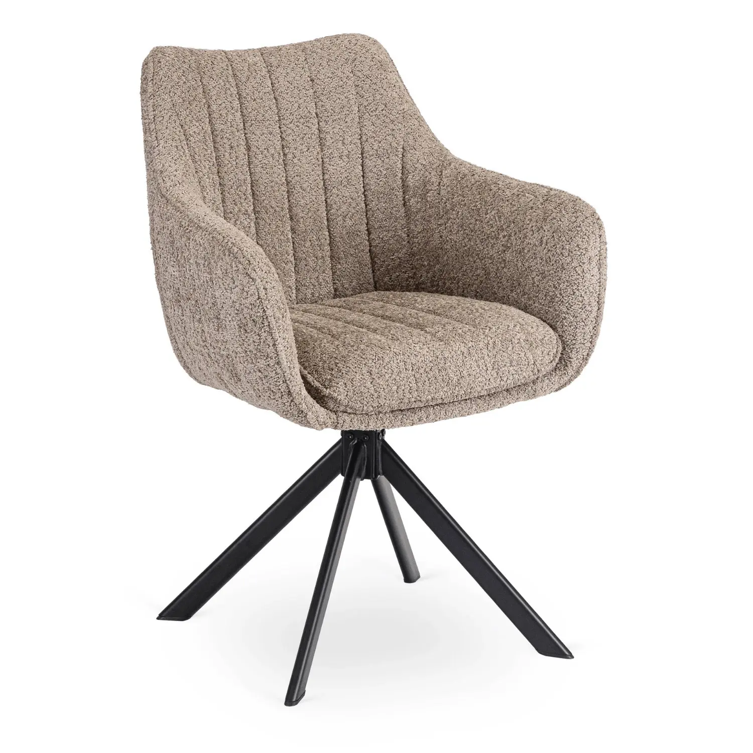 Стул поворотный Mebel Elite Baja (Brown/Black) - 9