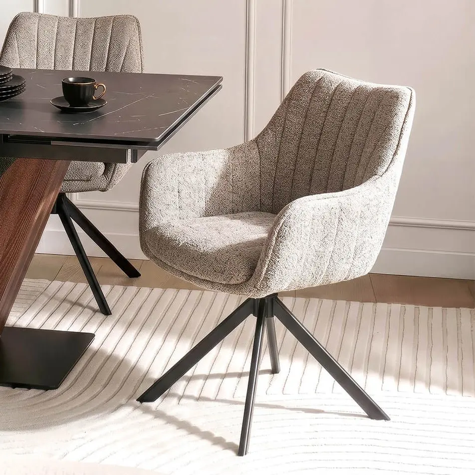 Стул поворотный Mebel Elite Baja (Brown/Black)