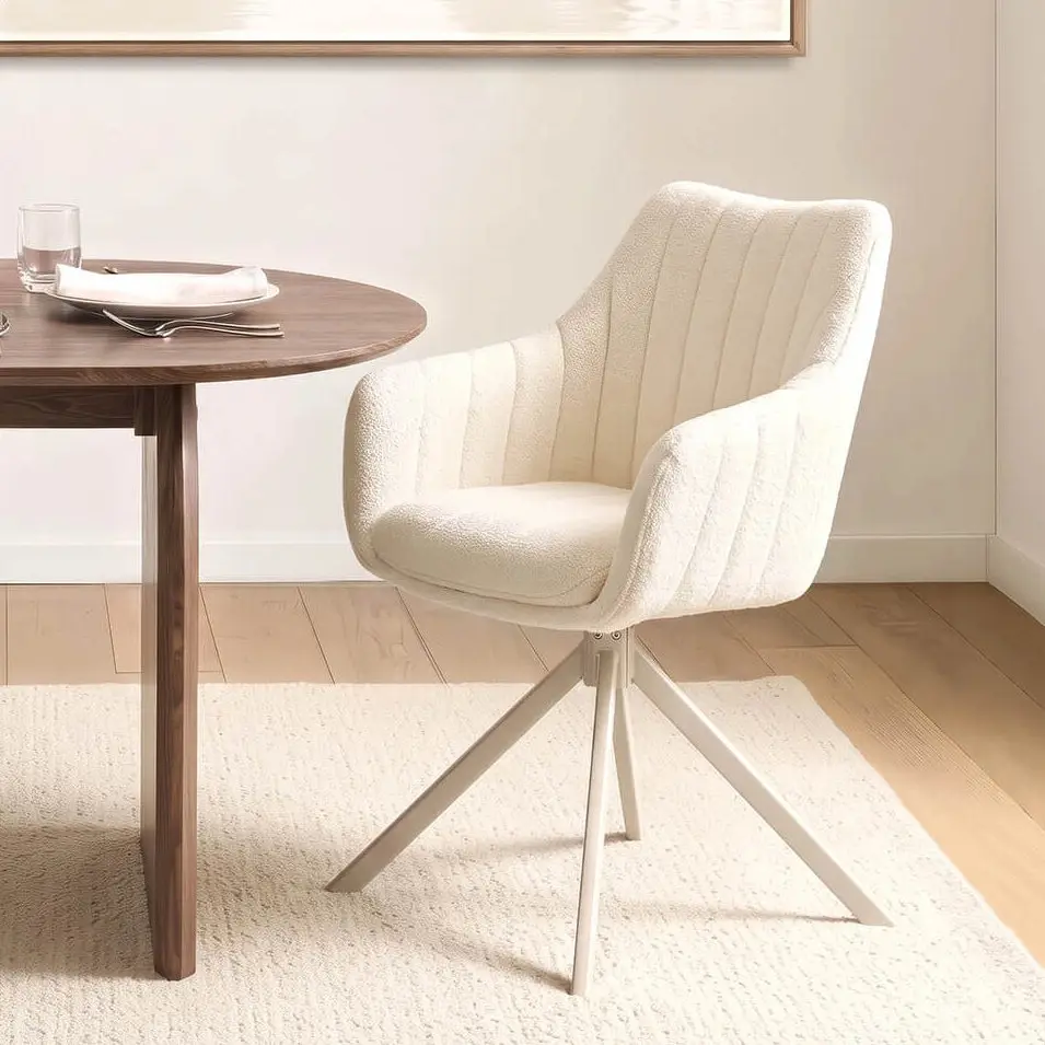 Стул поворотный Mebel Elite Baja (Cream/Cashmere)
