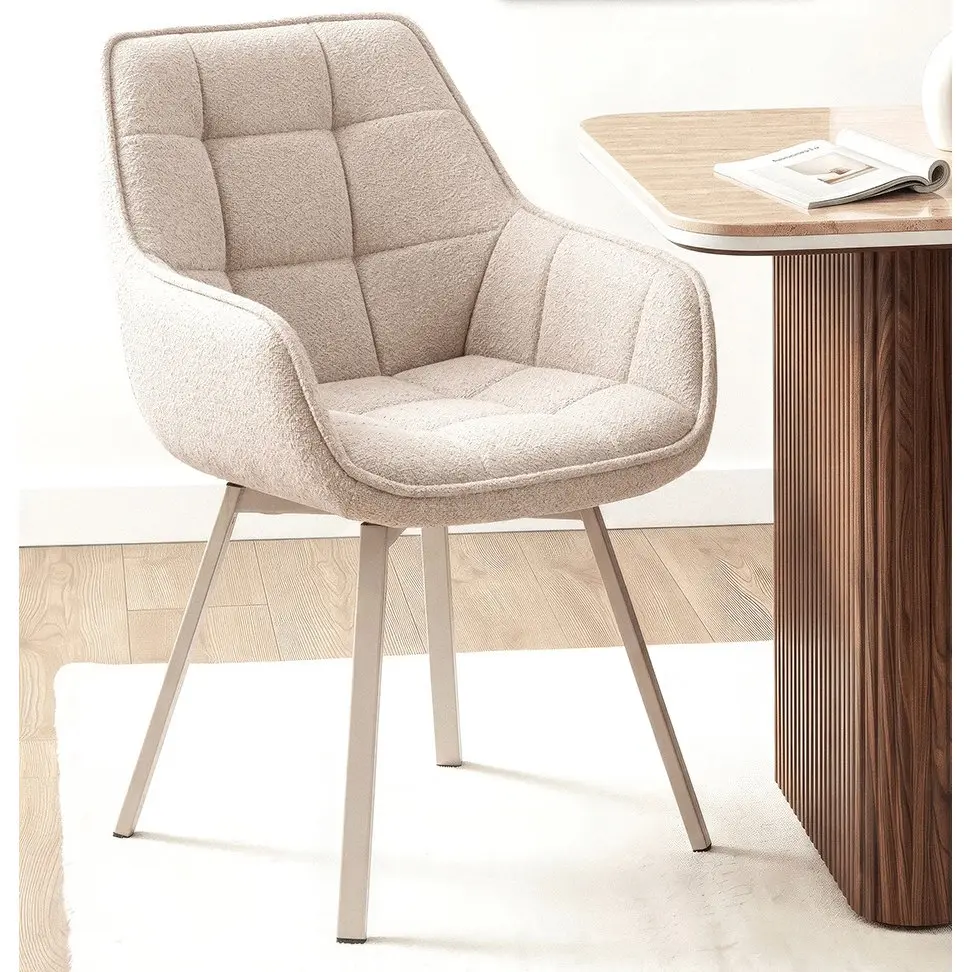 Стул поворотный Mebel Elite Mond (Cream)