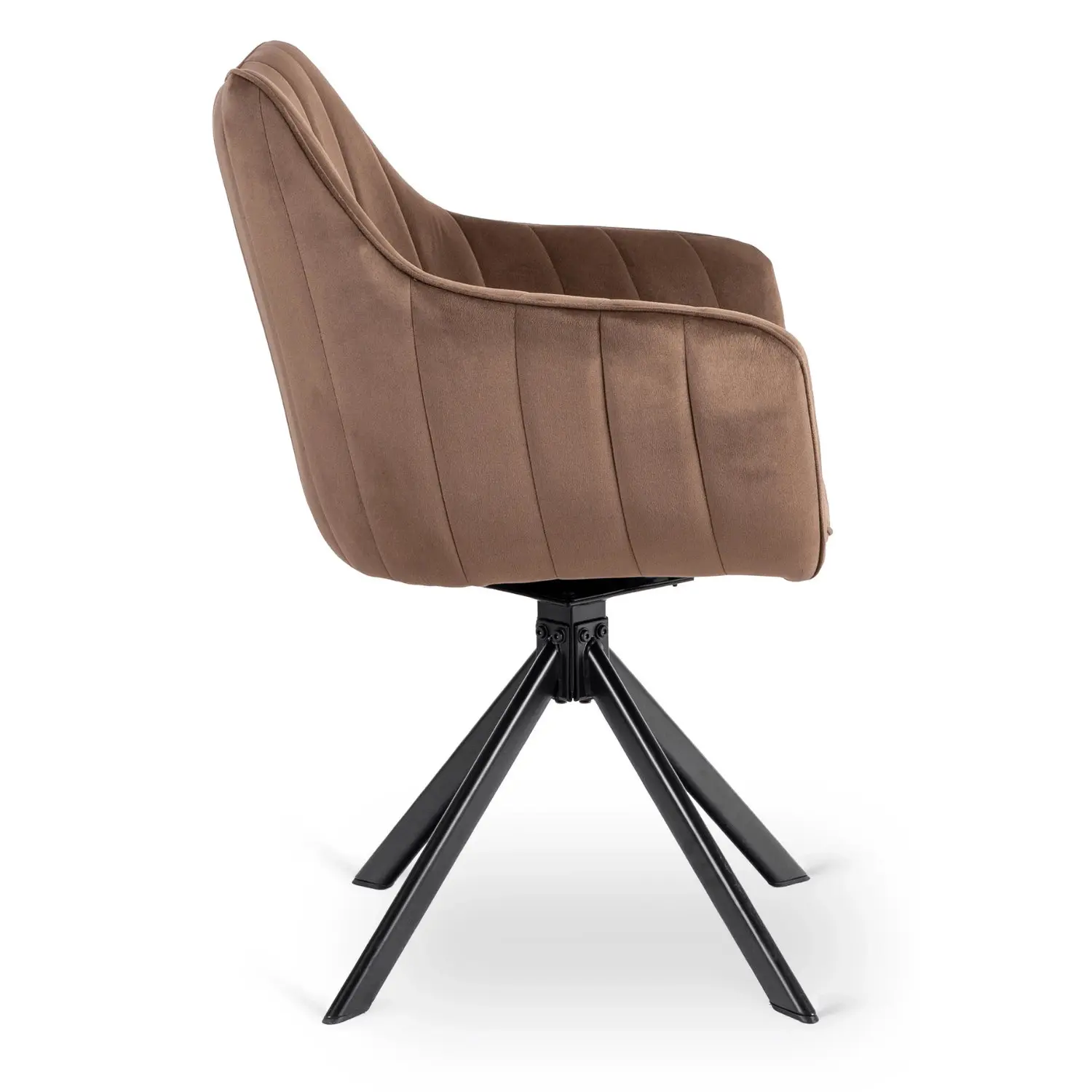 Стул поворотный Mebel Elite Mumbai 2 (Brown) - 4