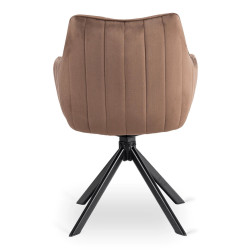 Стул поворотный Mebel Elite Mumbai 2 (Brown) Thumb