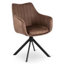 Стул поворотный Mebel Elite Mumbai 2 (Brown) Thumb