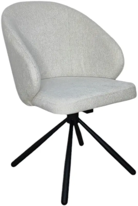 Стул Mobiland Patya Glow 01 (Cream/Black) - 2