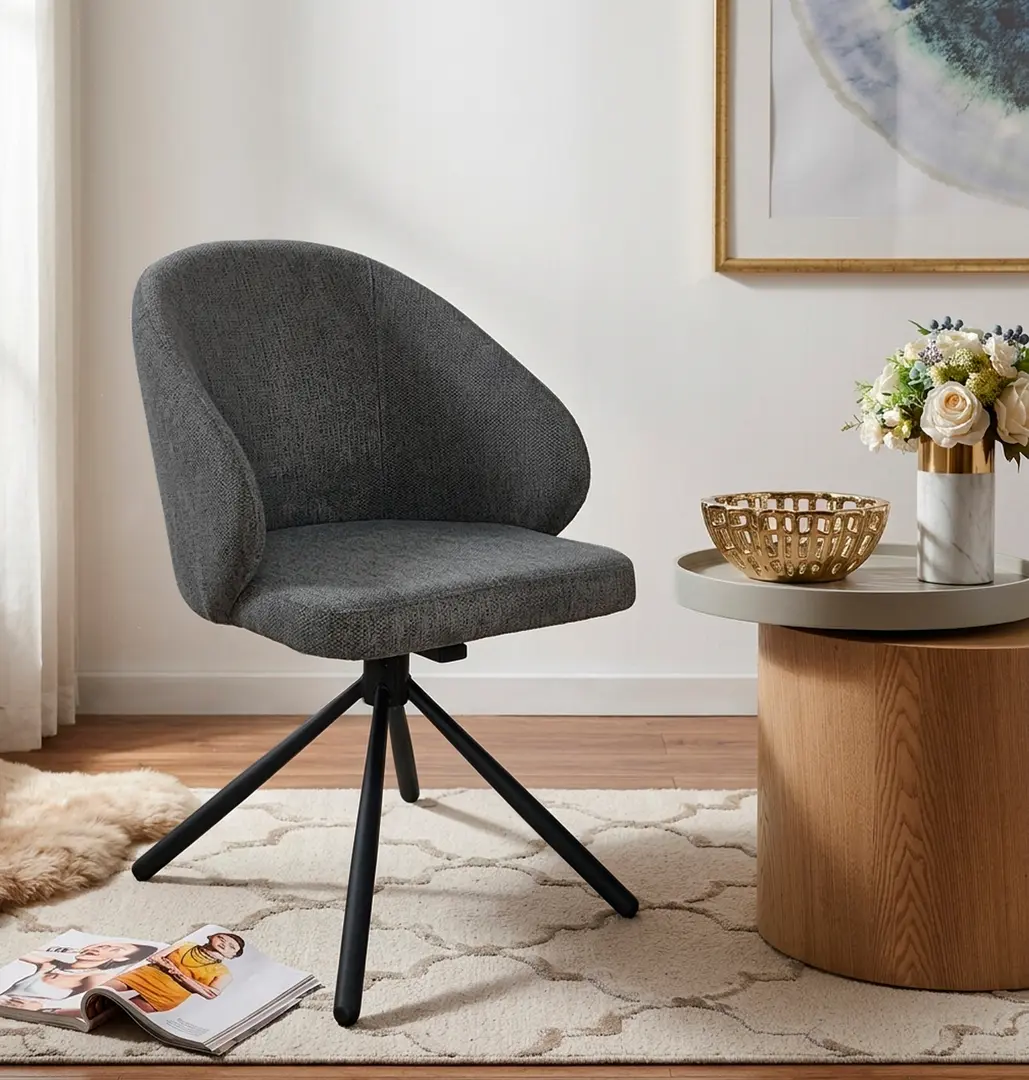 Стул Mobiland Patya Glow 06 (Grey/Black)