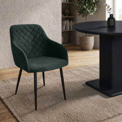 Стул Mobiland Rarra Anka 08 (Dark Green/Black)