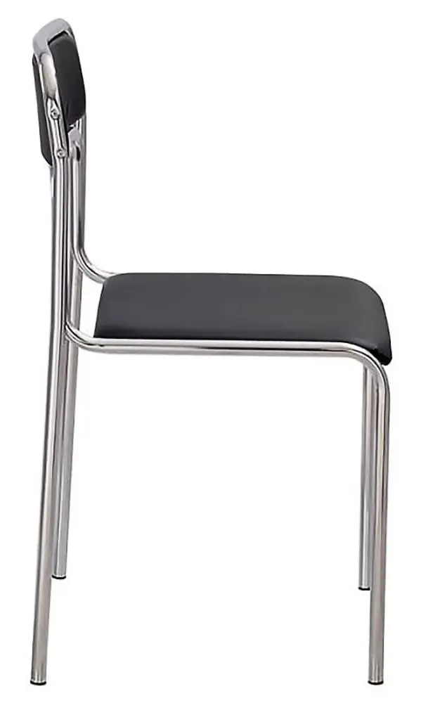 Стул Nowy Styl Ascona (Black/Chrome) - 3