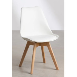 Стул Oslo (White/Beech) Thumb