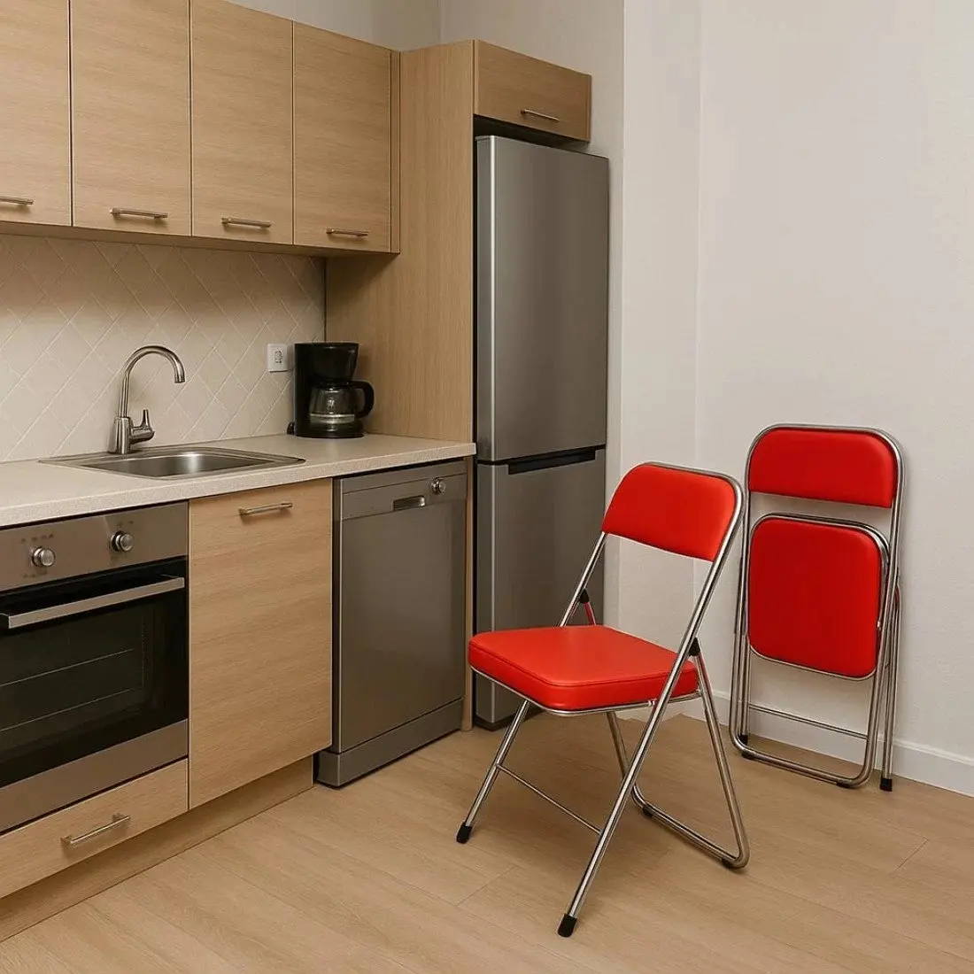 Складной стул Prestige Chairs HRC 607 (Red) - 5