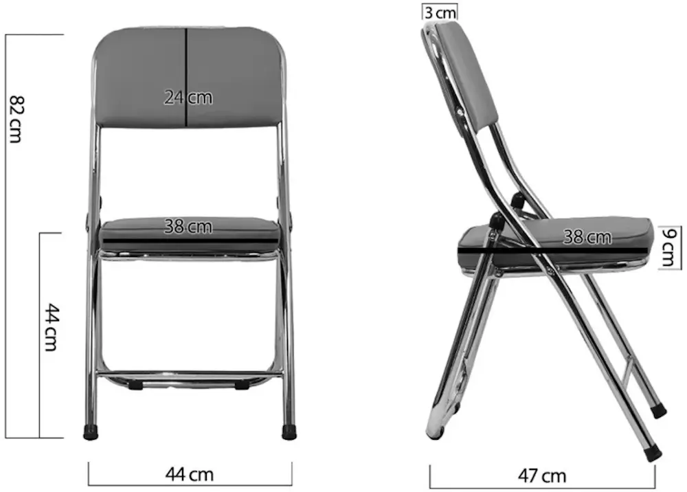 Складной стул Prestige Chairs HRC 607 (Red) - 6