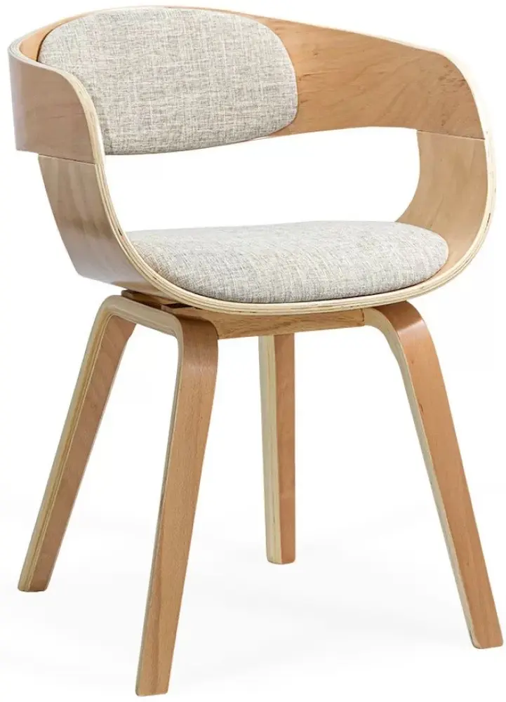 Scaun Prestige Chairs BUC 014 (Beige/Natural) - 3