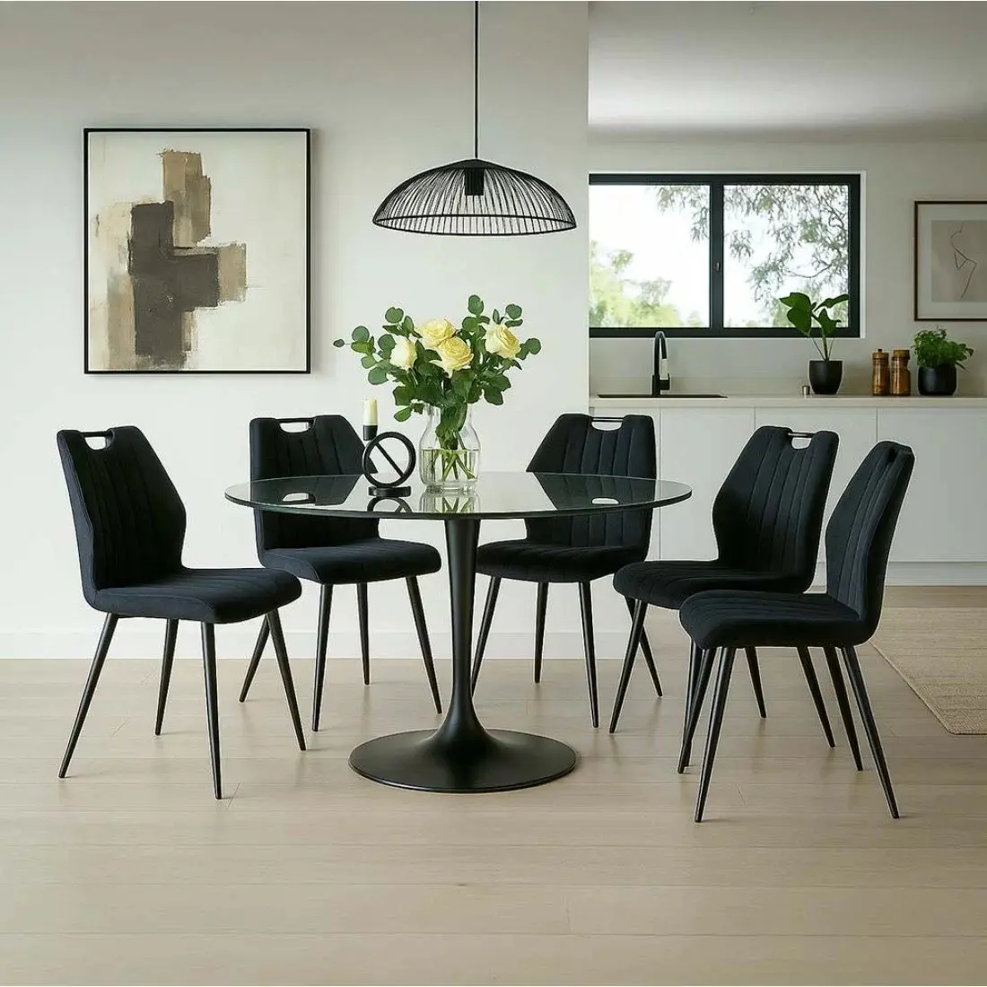Стул Prestige Chairs BUC 204 (Black) - 8