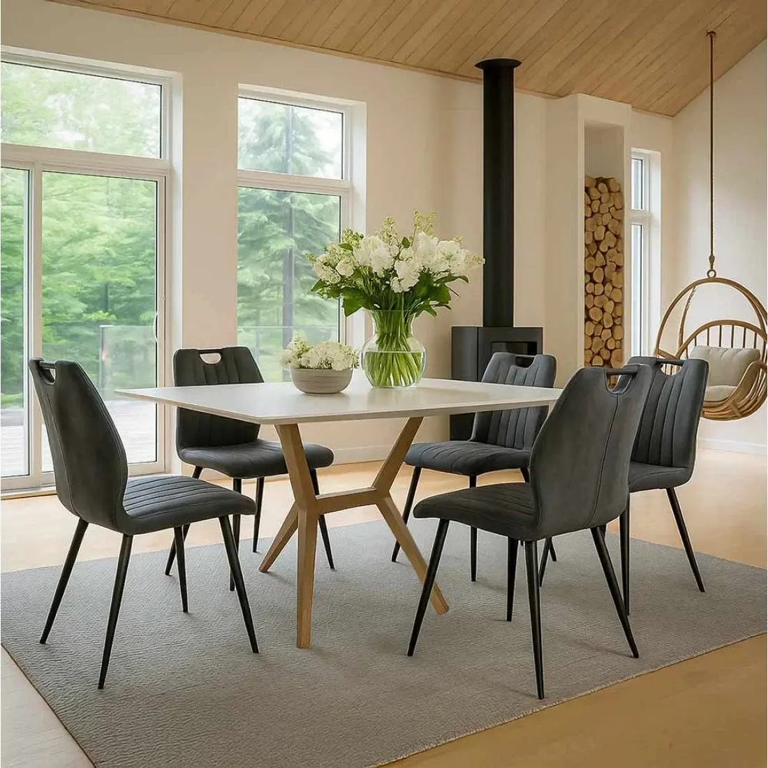 Scaun Prestige Chairs BUC 204 (Grey) - 10