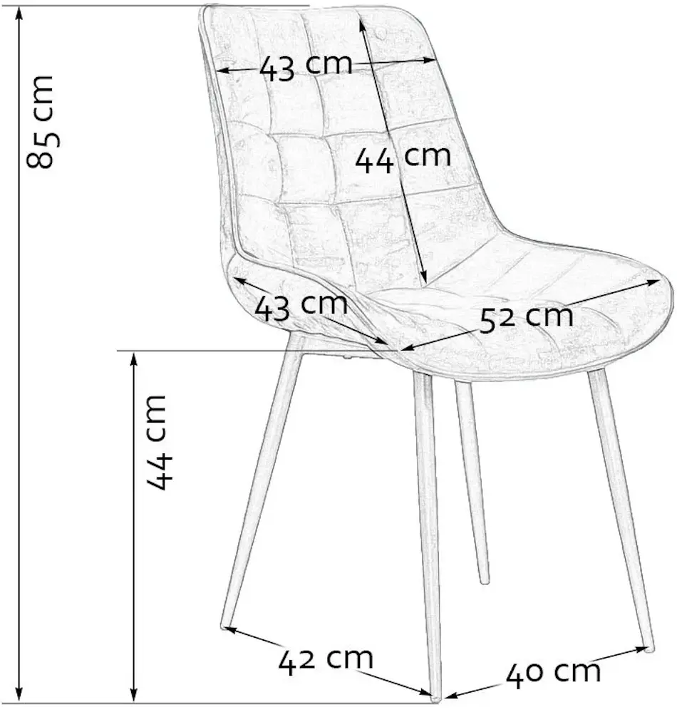 Стул Prestige Chairs BUC 206 (Burgundy) - 8
