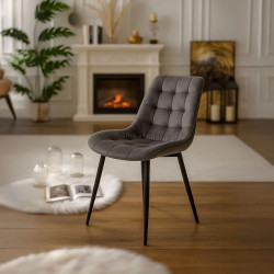 Scaun Prestige Chairs BUC 206 (Grey)