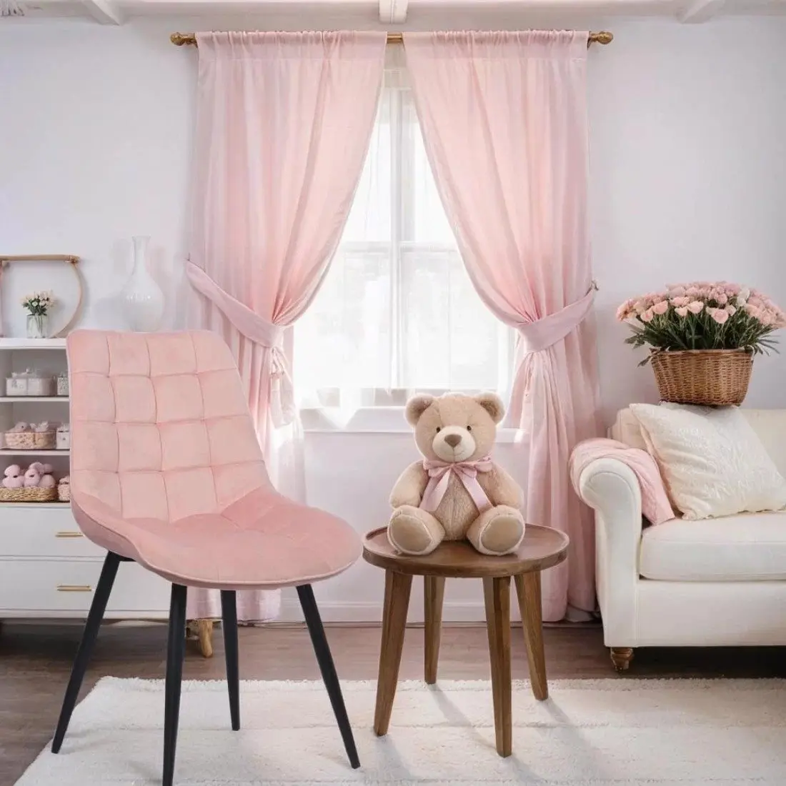 Scaun Prestige Chairs BUC 206 (Pink)